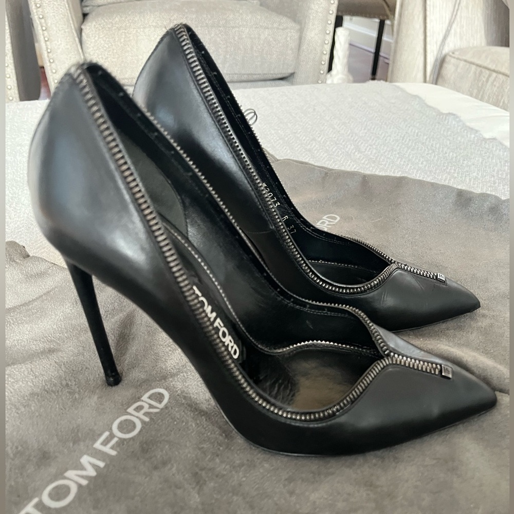 Tom Ford Zipper Pump Heels - Picture 3 of 13